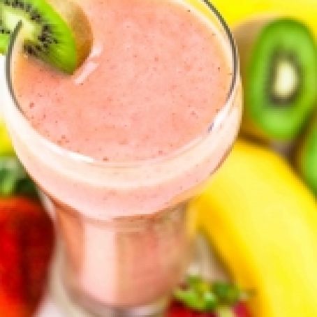 Kiwi Strawberry Banana Smoothie