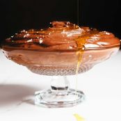 Chocolate, Olive Oil, and Sea Salt Budino