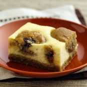 Peanut Butter-Chocolate Chip Cheesecake Bars