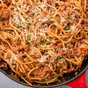 Spaghetti with Turkey Ragu