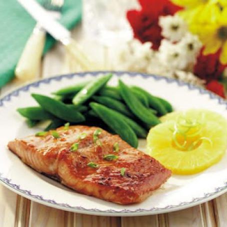Maple-Glazed Salmon