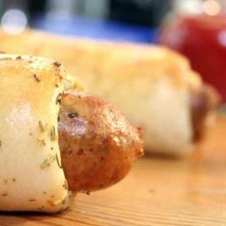 Sausage Not Quite en Brioche