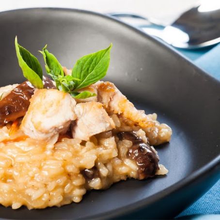 Chicken And Mushroom Risotto