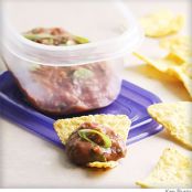 Zesty Bean Dip & Chips