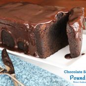 Chocolate Sour Cream Pound Cake
