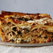 VEAL AND SPINACH LASAGNA
