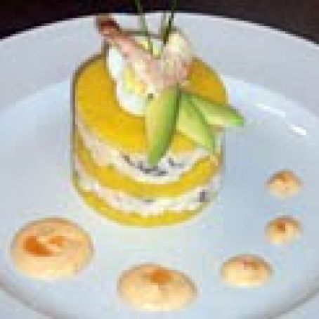 Causa con Pulpa de Cangrego