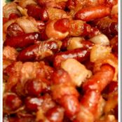 Bacon Wrapped Smokies