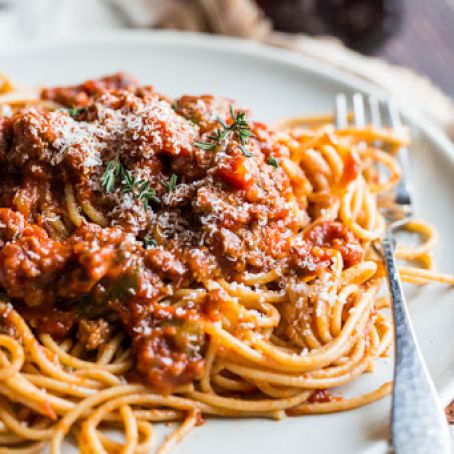 Slow Cooker Meat Sauce