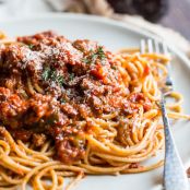 Slow Cooker Meat Sauce