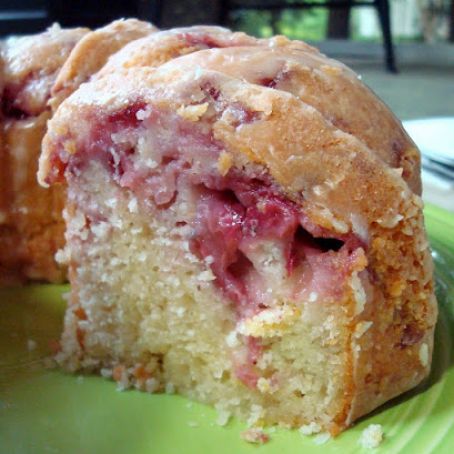 Strawberry Yogurt Cake