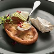 Caramelized Apple Clafoutis