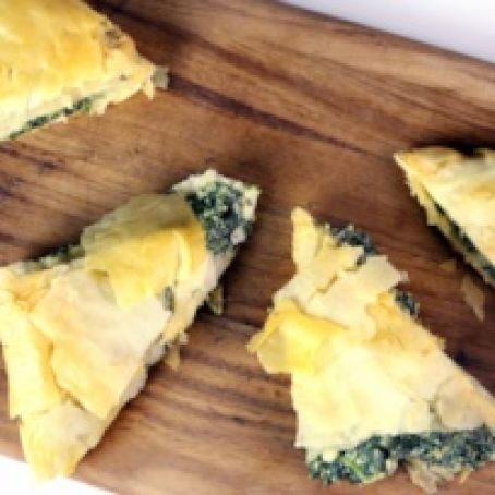SPANAKOPITA: LEMON-SCENTED SPINACH AND FETA PIE