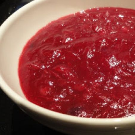 MERMELADA DE ARANDANOS PARA NAVIDAD