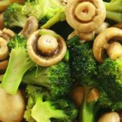 Asian Broccoli and Mushrooms