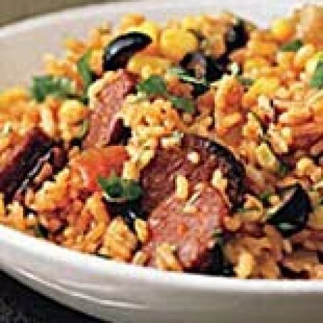 Red Rice with Chorizo