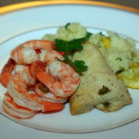 Tequila Lime Shrimp & Chicken