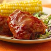 Slow-Cooker Saucy Orange-Barbecued Chicken