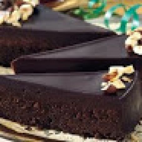 Chocolate Glazed Fudge Cake