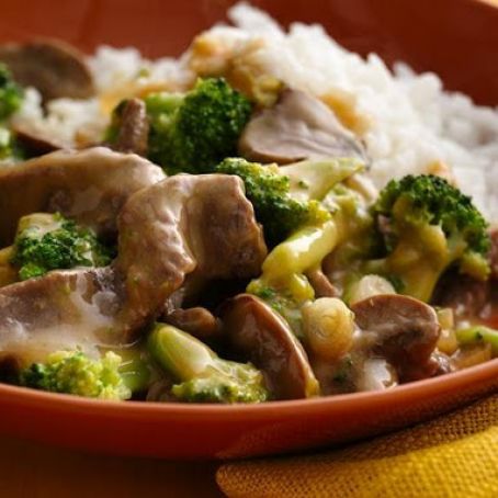 Broccoli and Beef Stir Fry