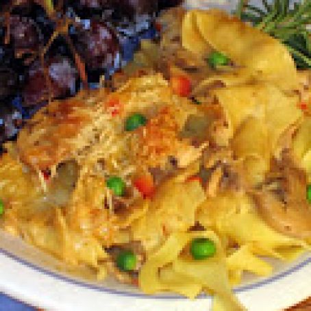 TURKEY OR CHICKEN TETRAZZINI