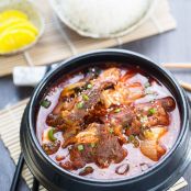 Korean Pork Bone Potato Soup/Stew (Gamjatang)