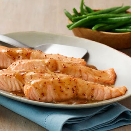 Maple Mustard Salmon
