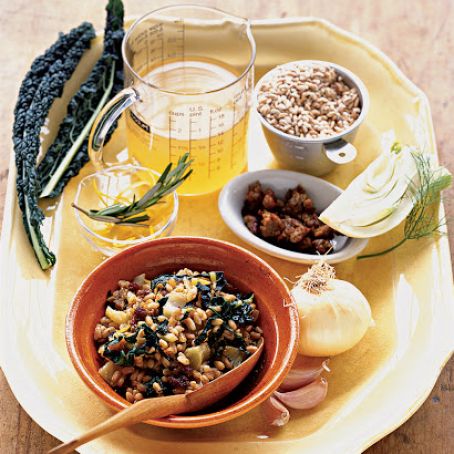 Farro and Sausage Stuffing