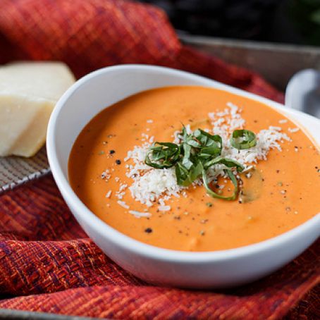 Creamy Tomato - Basil Soup