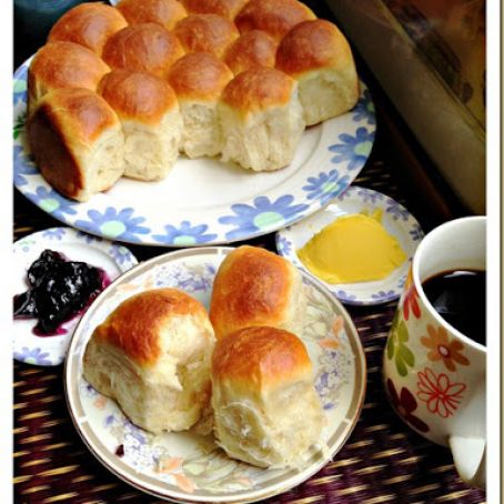 BREAD - Old Fashion Pull Apart Butter Buns (古早味牛油餐包）