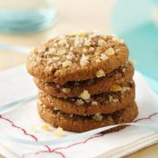 Chewy Triple Ginger Cookies