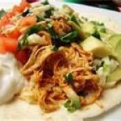 Crock Pot Chicken Soft Tacos