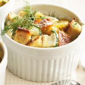 Zucchini & Brie Individual Breakfast Casseroles