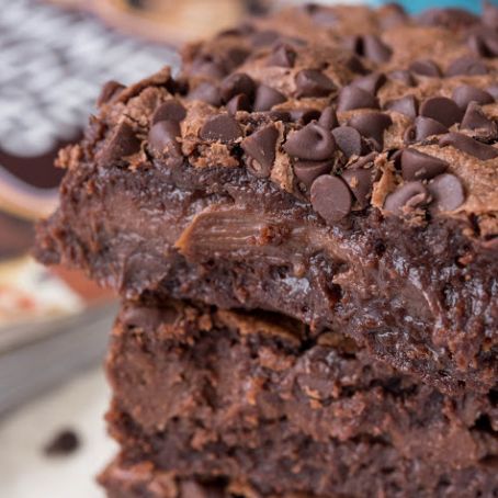 Hot Fudge Cheesecake Brownies