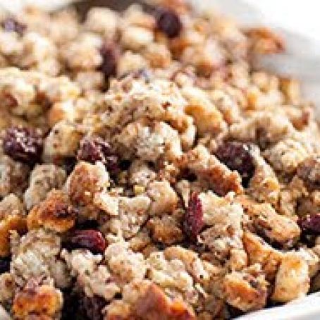 Stuffing - BREAD STUFFING WITH LEEKS, BACON, AND APPLE