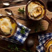 Quebec Beery Onion Soup