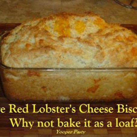 Red Lobster's Cheese Biscuit recipe done in a loaf pan