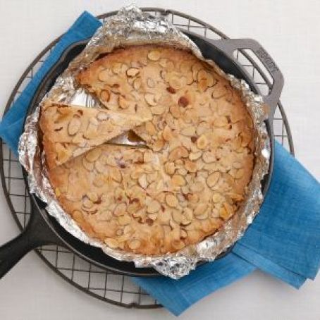 Skillet Almond Shortbread