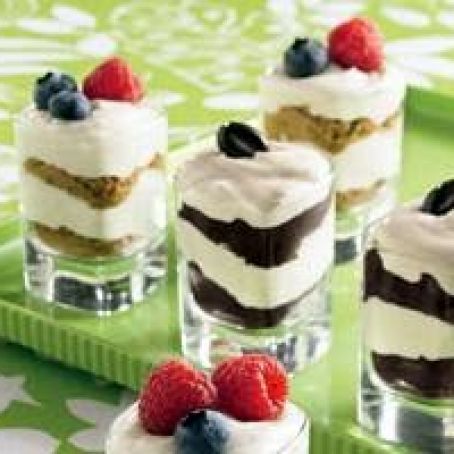 Cheesecake Shot-Glass Desserts