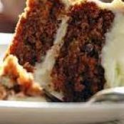 Light & Moist Low-Fat Carrot Cake