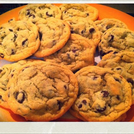 Chocolate Chip Cookies (with Pudding Mix)