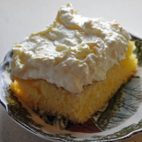 Orange Pineapple Delight Cake
