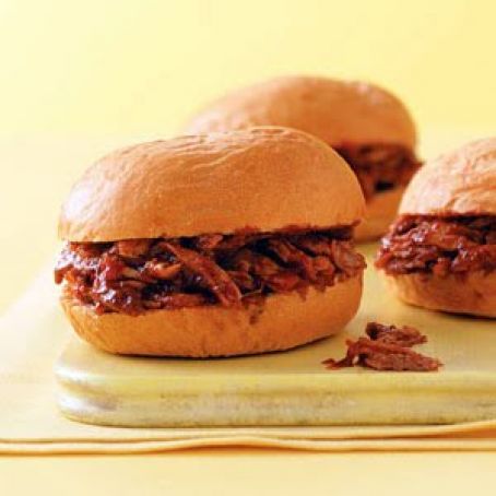Barbecued Pork Sandwiches