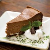 Chocolate Mint Cheesecake