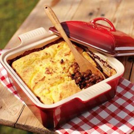 Sides (Baked Bean & Spoon Bread Cobbler)