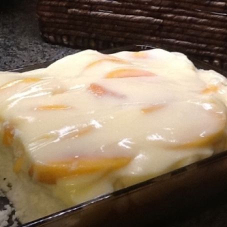 Southern Peach Puddin' Cake