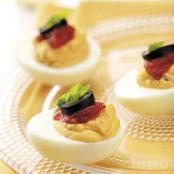 Appetizers (Santa Fe Deviled Eggs)