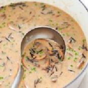 Wild Rice and Mushroom Soup