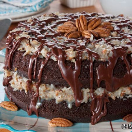 The Ultimate German Chocolate Cake