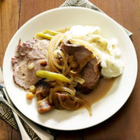 Cider-Braised Pork Shoulder